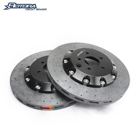 Disque de frein en céramique carbone Rotora Ultra Power 392 393 400 mm adapté aux freins à 4-6-8-10 pistons pour Jaguar Rover Benz Audi VW
