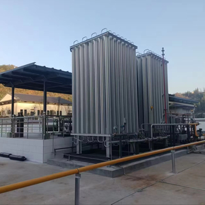 Réacteur tubulaire à basse pression de 100 nm3/h pour l'évaporation d'oxygène <span class=keywords><strong>liquide</strong></span> à température ambiante, système hautement automatisé pour réservoir d'oxygène - Product Image 1