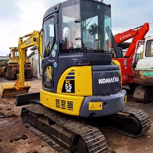 Mini excavadoras usadas de la marca japonesa Komatsu de 5 y 6 toneladas, modelos PC55 y PC56 - Product Image 2