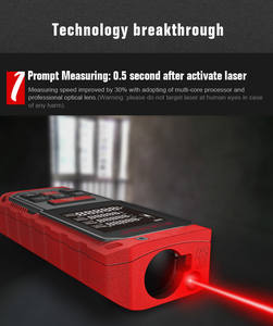 جهاز قياس المسافات بالليزر اللاسلكي Mileseey S7 بمدى 50م و70م و100م، مقياس ليزر جديد معتمد من CE وFCC مع ضمان لمدة 12 شهرًا - Product Image 2