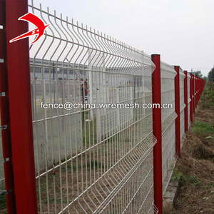 Dễ dàng lắp ráp cong hàn dây lưới làm chất lượng cao PVC tùy chỉnh 3D hàng rào tấm để sử dụng ngoài trời - Product Image 4