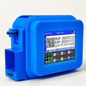 12.7Mm Tij Kosteneffectieve Automatische Digitale Datumcodering Hoge Resolutie Mini Handheld Inkjetprinter