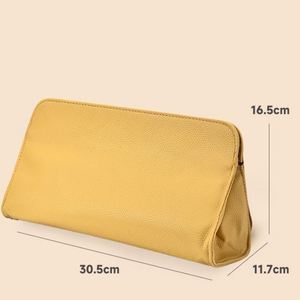 Stocked <b>Large</b> Hair Tool Organizer <b>Bag</b> Water PU Leather Resistant Makeup <b>Bag</b> <b>Gift</b> Portable Hair Air Wrap Dryer Case for <b>GIfts</b> - Product Image 4