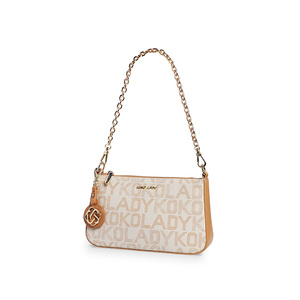 2025 nuova catena di moda borsa a tracolla da donna in pelle sintetica per ragazze - Product Image 2