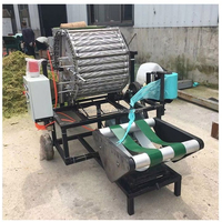 Machine à ensiler et à emballer multifonctionnelle entièrement automatique à moteur électrique pour la paille, l'herbe, les tiges de maïs et les ensilages agricoles