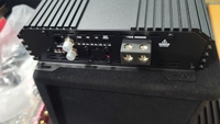 Amplificateur de puissance numérique mono classe D 12V haute puissance 10000W pour autoradio modifié, avec crossovers, radio HD et haut-parleur subwoofer intégré