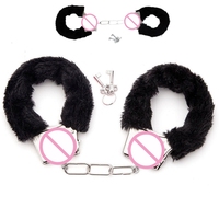 SM jouets sexuels en peluche menottes en métal bondage cosplay accessoires adulte jeu de sexe fournitures couple flirter jouets