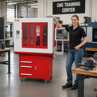 Centro de Fresado CNC SIEG KX1S, Mini Máquina CNC Basada en PC, Husillo MT2 de 500W para Laboratorio Escolar y Taller de I+D