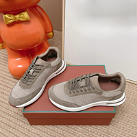 Chaussures de sport pour hommes de style designer de haute qualité, respirantes, en daim, légères, pour la marche, plusieurs couleurs