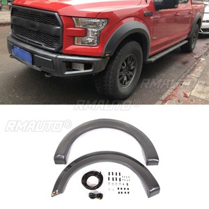 Moulure de protection de passage de roue arrière pour Ford F150 2015-2017, kit carrosserie, garniture extérieure, accessoires automobiles - Product Image 1