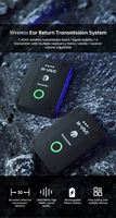 M-VAVE WP-9 Sans Fil Audio Stéréo Mono Muet Fonction 2.4G Rechargeable Émetteur Récepteur Sans Fil Écouteur Moniteur