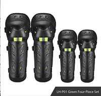 Accessoires de moto électrique durables Anti-chute Outdoor Sports Gear Rider Elbow Genouillères pour tout-terrain en acier inoxydable