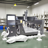 Machine de découpe et de gravure de mousse CNC 1325 4 axes de haute précision adaptée au traitement de la mousse, du polystyrène et de l'EPS