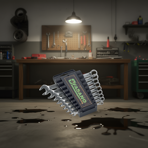 Fasano Tools 10 <b>Pc</b> Metric Combination Wrench <b>Set</b> 8-19 Mm Automotive Repair - Product Image 3