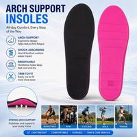 Semelles orthopédiques confortables toute la journée, respirantes, amortissantes, pour la marche, le golf, le tennis