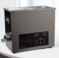 Vente directe d'usine, machine de nettoyage vibrante ultrasonique numérique en acier inoxydable pour la maison, capacité de 2 à 30 L