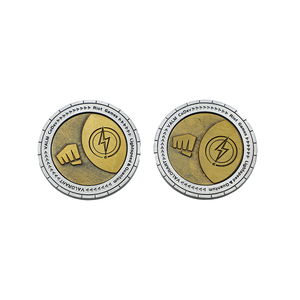 Moneda Metálica de Dos Tonos Personalizada con Iluminación, Moneda de Juego con Diseño en Relieve 3D para Fanáticos de los Juegos - Product Image 2