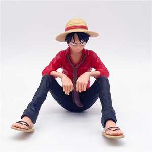 Película figuras <span class=keywords><strong>de</strong></span> acción juguetes OEM plástico mono D Luffy coche accesorios - Product Image 5