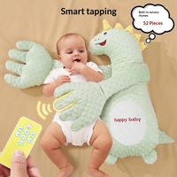 Gugutim - Ayuda para Dormir para Bebés, Música Relajante, Diseño de Palma para Acurrucar, Función de Acariciar y Abrazar, Material de Tela, Unisex - Éxito de Ventas de Febrero