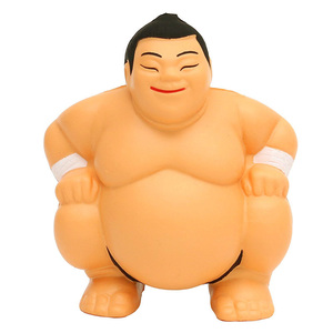 Pelota Antiestrés de Espuma de Poliuretano Promocional de Alta Calidad, Juguete Personalizado de Sumo para Apretar, Alivio del Estrés, en Venta - Product Image 1
