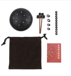 Instruments de musique à percussion pour enfants en vente en gros, livraison directe, tambour à langue en acier miniature de 6 pouces - Product Image 1