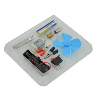Kit de iniciación de aprendizaje de circuito eléctrico de Física de montaje DIY Kits de Educación de experimentos de Electricidad Básica de laboratorio de ciencias