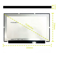 Inspiron 5593/5594/3501/3505 15.6" FHD IPS LED LCD Matte Layar Sentuh Terintegrasi Laptop Baru Hitam Garansi 90 Hari 60Hz