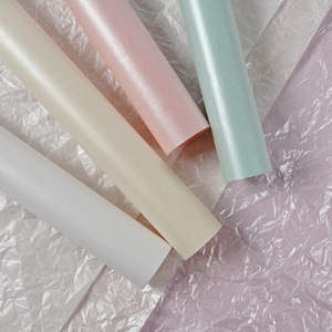 Papier de soie coloré fin de style coréen pour doublure intérieure de vêtements, emballage floral, vente en gros, emballage cadeau DIY - Product Image 5