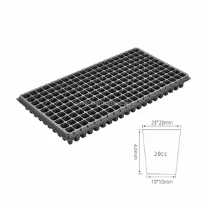 Thick Polystyrene Plastic Nursery 200 Holes Seedling Tray For Leafy Vegetables Plants & Flowers