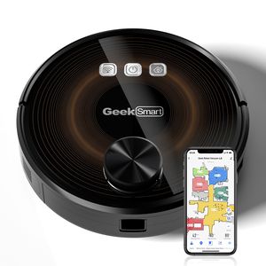 Robot aspirateur L8 avec fonction serpillière, navigation LDS, connectivité Wi-Fi, fonction de nettoyage sélectif des pièces pour les maisons plus spacieuses, 2700 PA, Robot L8 - Product Image 1