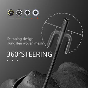 Cámara endoscópica Industrial, boroscopio de inspección impermeable con dirección de 180 grados, 5G, WIFI, 8MM, HD1080P, rotación de 360, caja de herramientas - Product Image 5