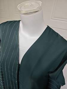 Nouveautés 2026 Abaya Robe Musulmane pour Femmes Vêtements Islamiques Modestes de Luxe Robe Abaya Strass Diamant Cristal Brillant - Product Image 5