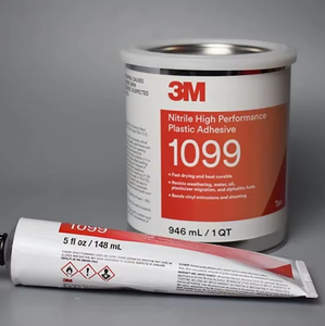 Adhésif plastique haute performance en nitrile 3M 1099 original, grade de viscosité ISO VG 15, 946ML/148ML/18.9L - Product Image 4