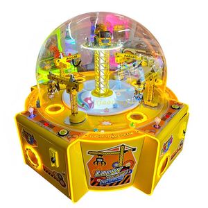 Guangzhou Factory Coin Operated <b>Arcade</b> Game Excavator Lucky Children Crane <b>Claw</b> <b>Machine</b> Xiao Tongyao XTY B455 220V UK Plug for - Product Image 6
