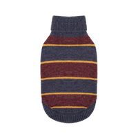 Tenues et accessoires de vêtements pour animaux de compagnie à blocs de couleur à rayures Vêtements d'hiver pour animaux de compagnie pour chats Vêtements pour chiens préférés des vendeurs