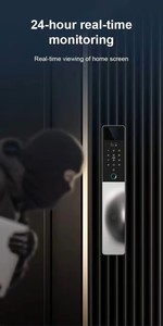 <span class=keywords><strong>Serrure</strong></span> de <span class=keywords><strong>porte</strong></span> sans clé Tuya Smart Lock, reconnaissance faciale 3D rapide, <span class=keywords><strong>d</strong></span>éverrouillage par empreinte digitale, appel vidéo, <span class=keywords><strong>serrure</strong></span> intelligente pour <span class=keywords><strong>porte</strong></span> <span class=keywords><strong>d</strong></span>'<span class=keywords><strong>entrée</strong></span> - Product Image 4