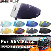 Lunette de rechange photochromique pour casque de moto Pista GP R, Pista GP RR, CORSA R, RACE3, accessoires anti-buée