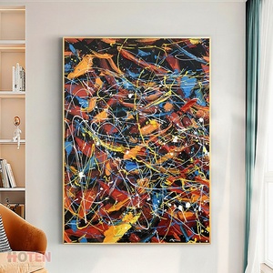 Offre Spéciale moderne abstrait <span class=keywords><strong>à</strong></span> la main peinture <span class=keywords><strong>à</strong></span> l'huile sur <span class=keywords><strong>toile</strong></span> Art mural pour hôtels-peintures sur <span class=keywords><strong>toile</strong></span> par des artistes - Product Image 1