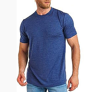 Maglietta Termica da <span class=keywords><strong>Uomo</strong></span> in Lana Merino, Leggera, per Sport all'Aperto, Strato Base, Tinta Unita - Product Image 2