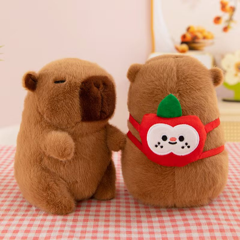 Capybara pomme d'amour 25 cm
