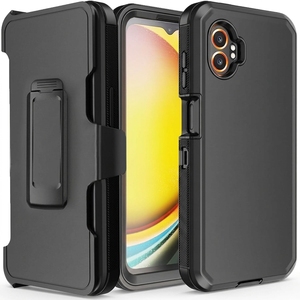 Étui de téléphone <span class=keywords><strong>3</strong></span> en 1 Holster Defender pour Samsung <span class=keywords><strong>Galaxy</strong></span> <span class=keywords><strong>XCover</strong></span> 7 Pro 6 Pro, robuste, avec clip ceinture, résistant aux chocs, coque solide - Product Image 1