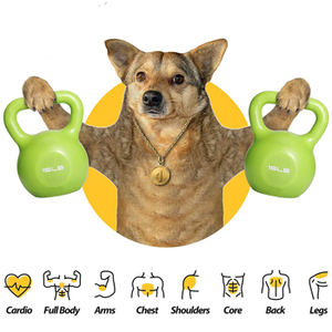 Juego de Pesas Rusas Recubiertas de Vinilo para Entrenamiento de Fuerza para Mujeres, Agarre Cómodo - Product Image 3