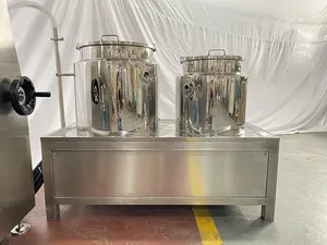 Customized Hair Relaxer Cream Mixing Tank Face Cream Body Lotion Emulsifier Making Machine