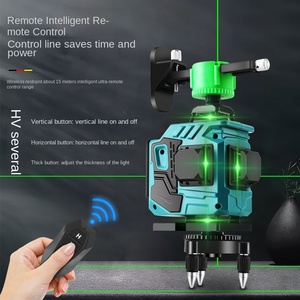 Bán buôn độ chính xác cao 12-dòng <span class=keywords><strong>laser</strong></span> màu xanh lá cây mức độ mạnh mẽ ngoài trời hồng ngoại san lấp mặt bằng pin tự động cấp công nghiệp cho - Product Image 2