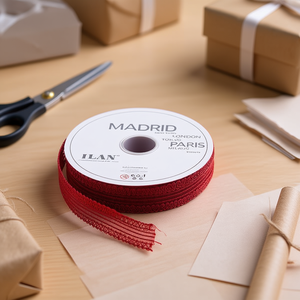 ILAN Nastro Rosso Madrid 4.0Cm 27M - Product Image 2