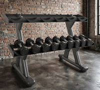 Équipement de gym : Support hexagonal pour haltères DFT KJ-1283, machine de musculation commerciale