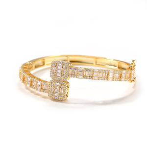 Trendy Moissanite Link <b>Bracelet</b> 925 Sterling Silver VVS Stones Hip Hop <b>Chain</b> Elegant Jewelry for <b>Men</b> Women - Product Image 5