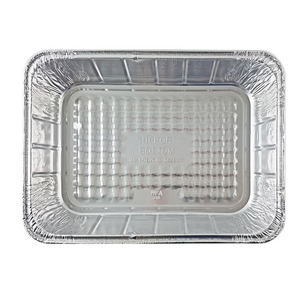 2Lb Loaf <b>Pan</b> 22x12x6cm 1L Heavy Duty Food Packaging Take Out Aluminium Foil Food Container with <b>Lid</b> Plastic clear Dome REC22126I - Product Image 3