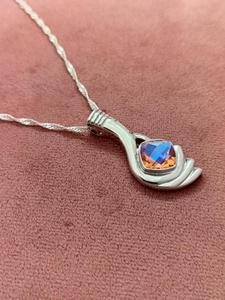 Handcrafted <b>Real</b> Quartz <b>Crystal</b> Jewelry Set 925 Sterling Silver Pendant Necklace and Matching Earrings Elegant Gemstone Jewelry - Product Image 4