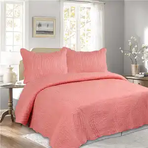 Bedspread Set Factory Direct Quilting Microfiber Bedding Quilts Made In China for Bedroom Wholesale
